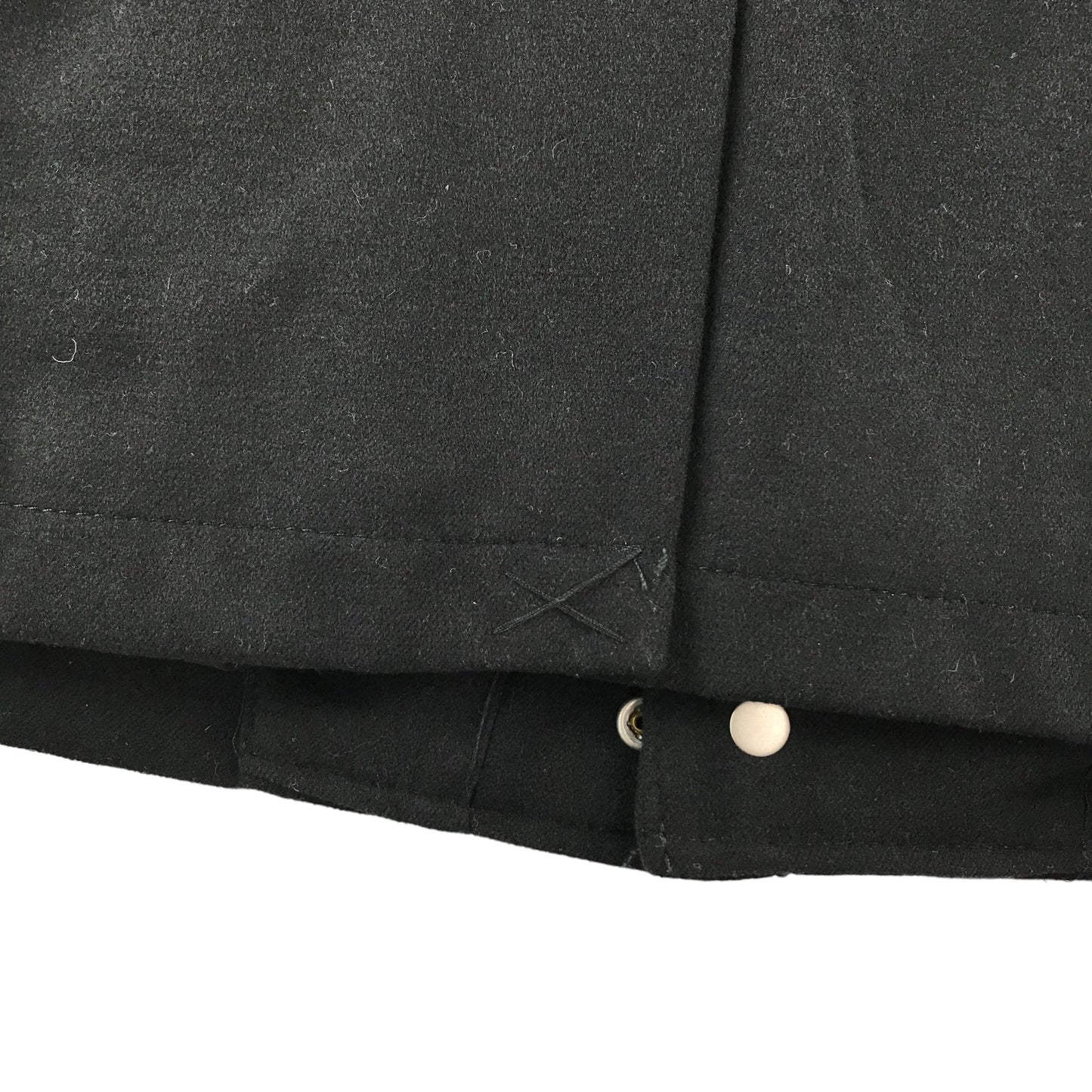 Zara coat size S black hooded smart casual zipper fastening