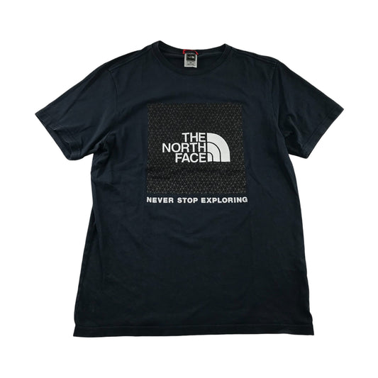 The North Face T-Shirt Men's Small Black Never Stop Exploring