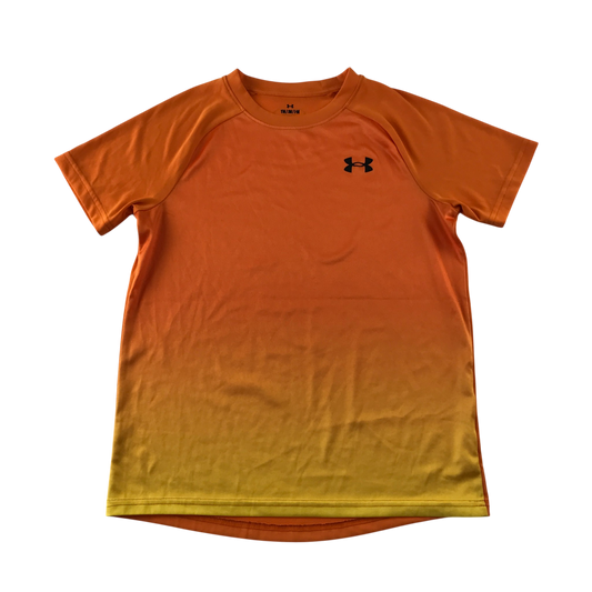 Under Armour 10-12 years orange sports top