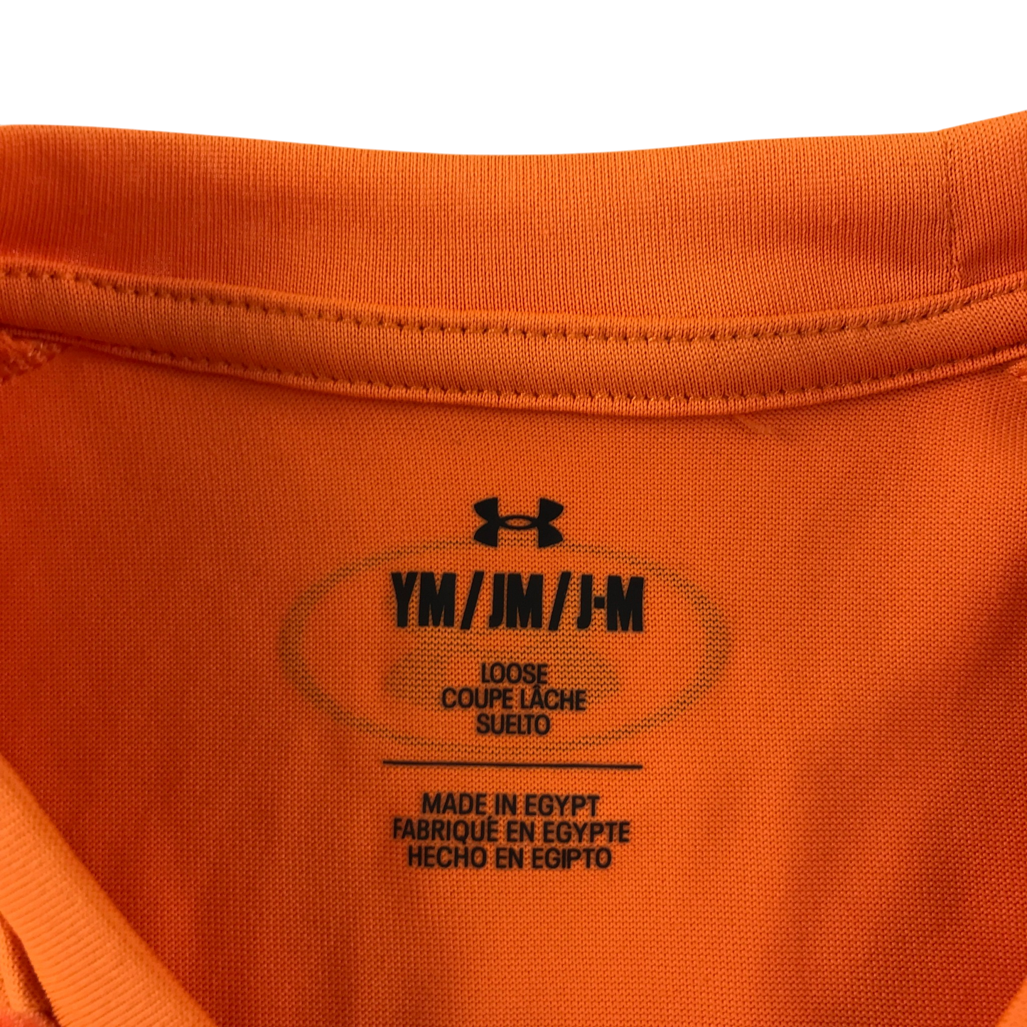 Under Armour 10-12 years orange sports top