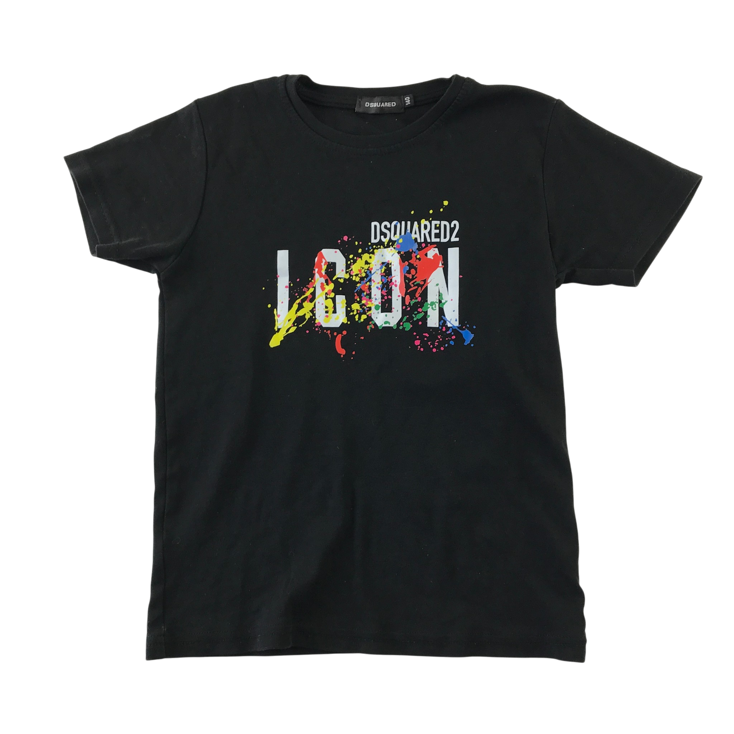 Dsquared 9-10 years black t-shirt
