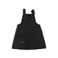 Zara Dungaree Dress Age 4 Dark Grey Mickey mouse Embroidery Cotton