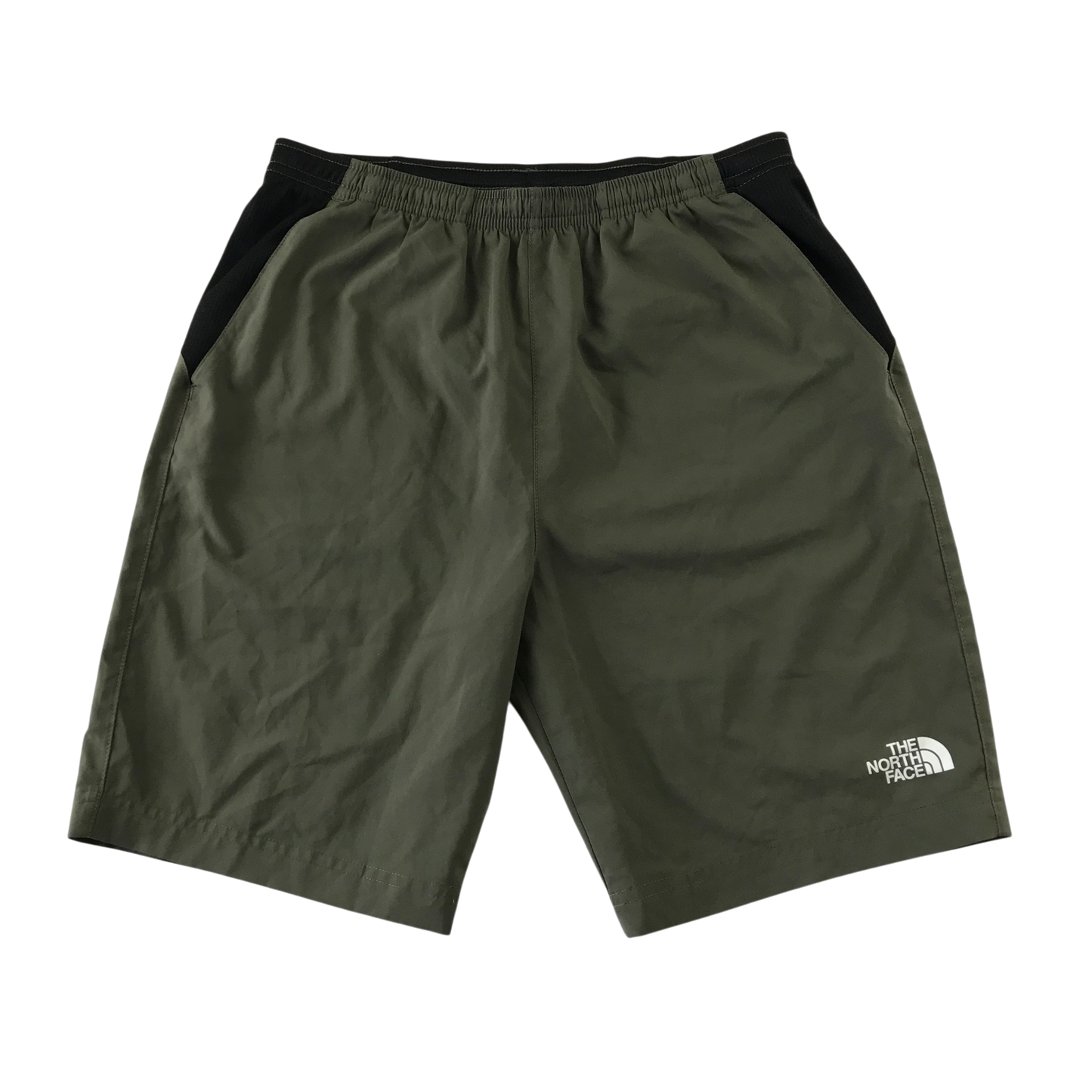North Face 12-13 years green sports shorts