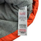 M&S Gilet 9-10 years orange fleece lined with black detailing
