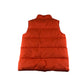 M&S Gilet 9-10 years orange fleece lined with black detailing