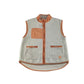 Leigh Tucker Gilet 9-10 years white fleece material
