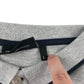 Crosshatch Polo Shirt Men's Large Grey Collared