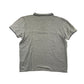 Crosshatch Polo Shirt Men's Large Grey Collared
