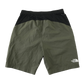 North Face 12-13 years green sports shorts