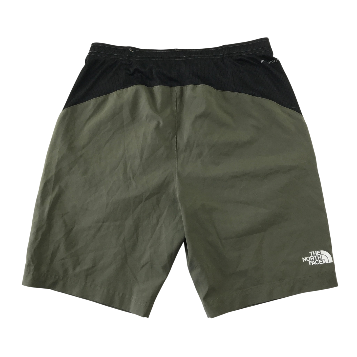 North Face 12-13 years green sports shorts