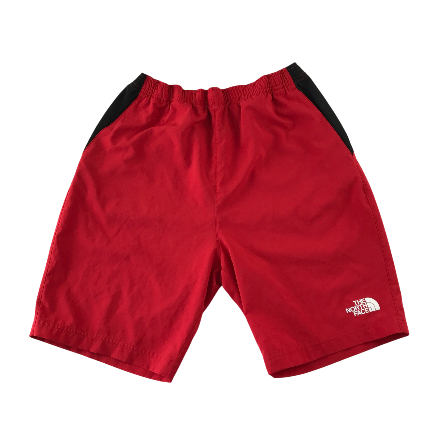North Face 12-13 years red sports shorts