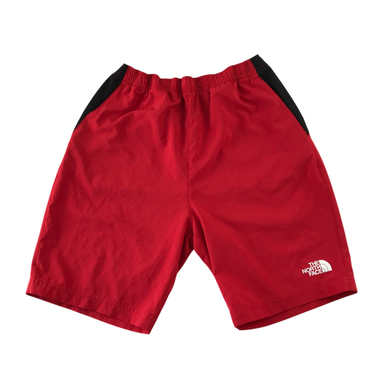 North Face 12-13 years red sports shorts