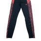 Adidas sport leggings 13-14 years navy and pink with spotted pattern