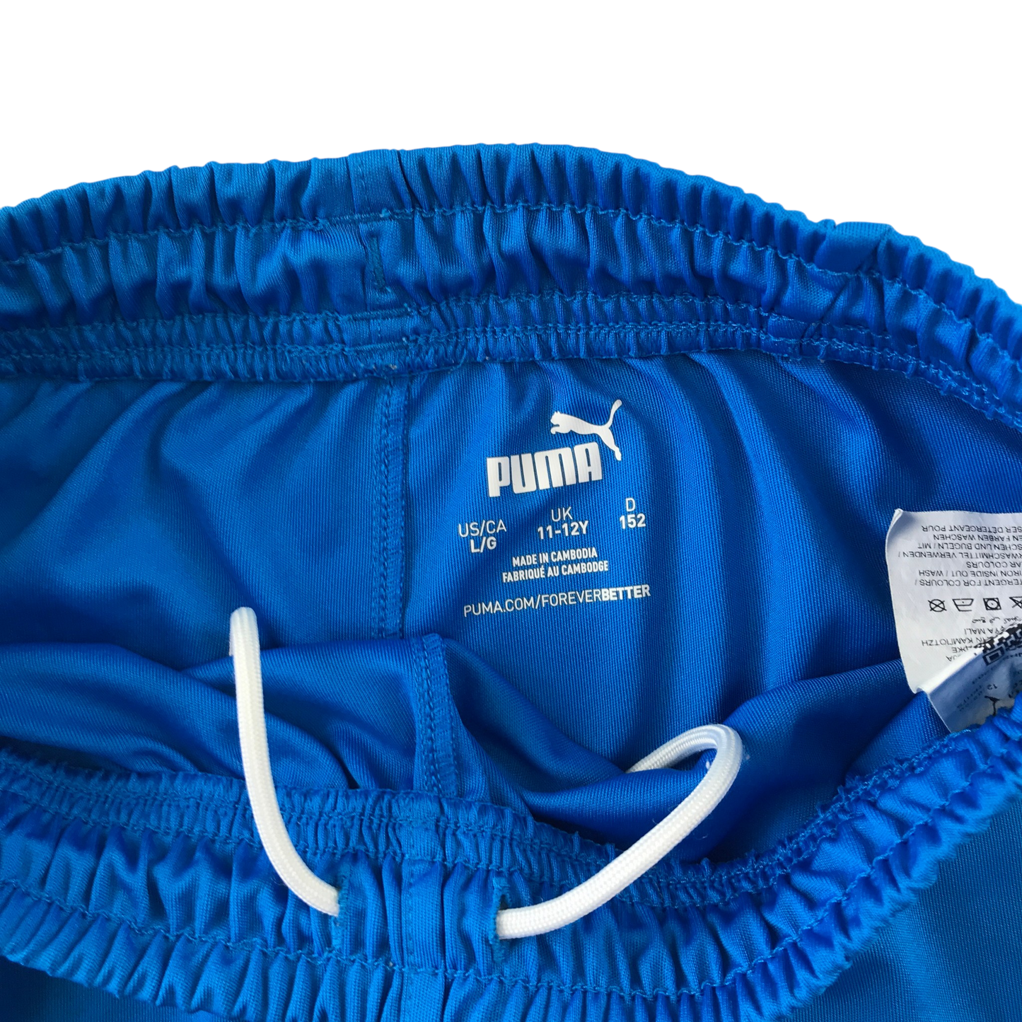 Puma 11-12 years blue sport shorts