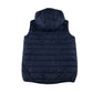 Peter Storm Gilet 11-12 years navy puffer with hood and logo