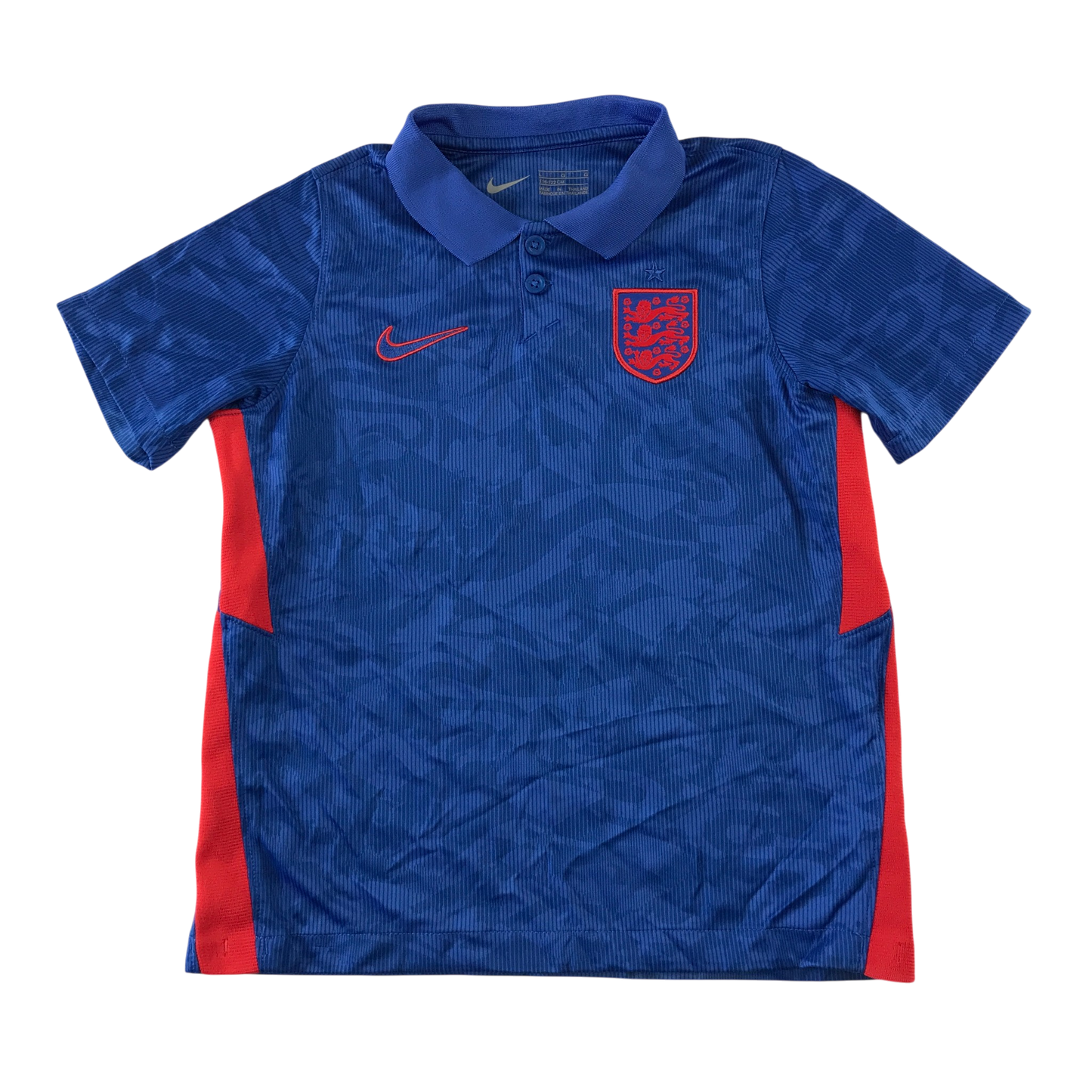 Nike England 6-7 years blue sports top