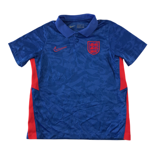 Nike England 6-7 years blue sports top