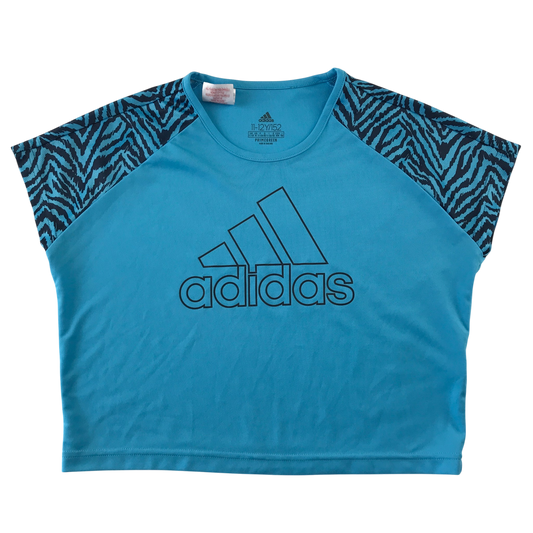 Adidas 11-12 years blue sports top