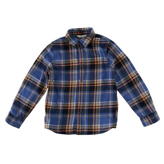 M&S 6-7 years blue shirt