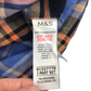 M&S 6-7 years blue shirt