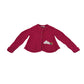 M&S cardigan 5-6 years pink knitted cloud rainbow embroidered cotton