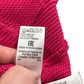 M&S cardigan 5-6 years pink knitted cloud rainbow embroidered cotton