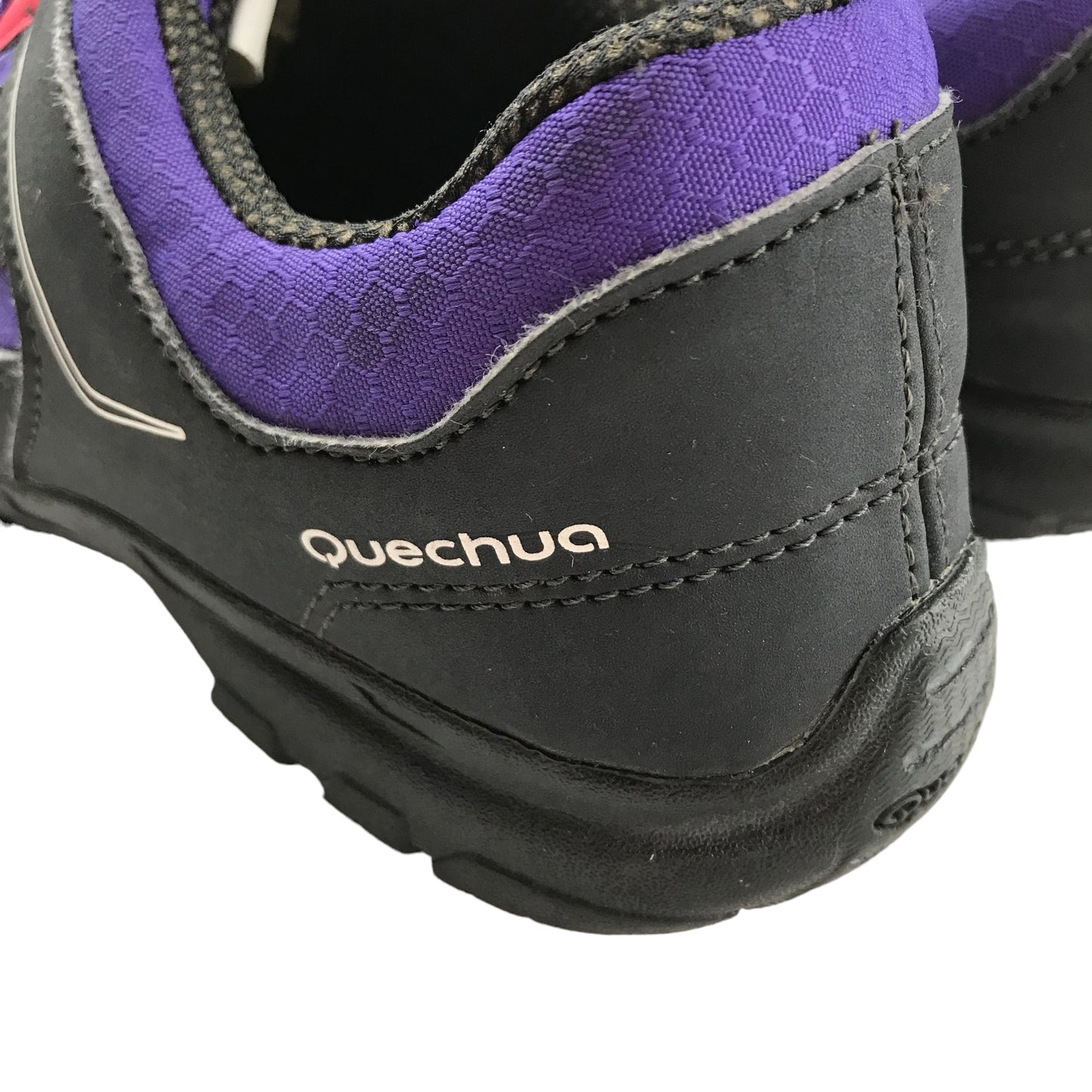 Decathlon Walking Shoes Shoe Size 4 Purple and Pink Novadry with Laces