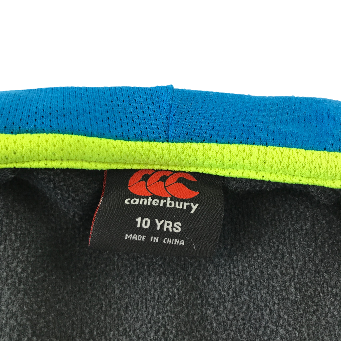 Canterbury 10 years grey hoodie