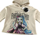 F&F hoodie 8-9 years beige Monster high Frankinstein print