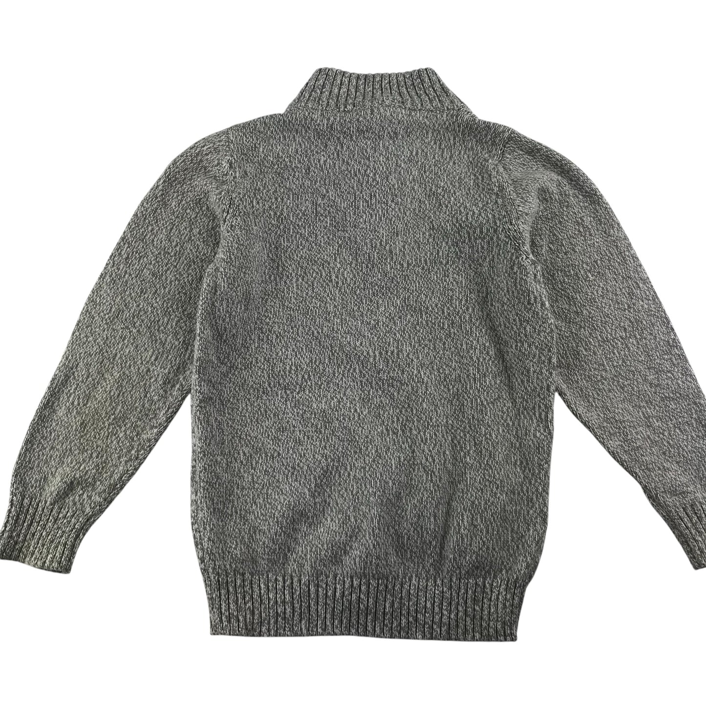 Carter's Kid jumper 5-6 years grey knitted pullover cotton