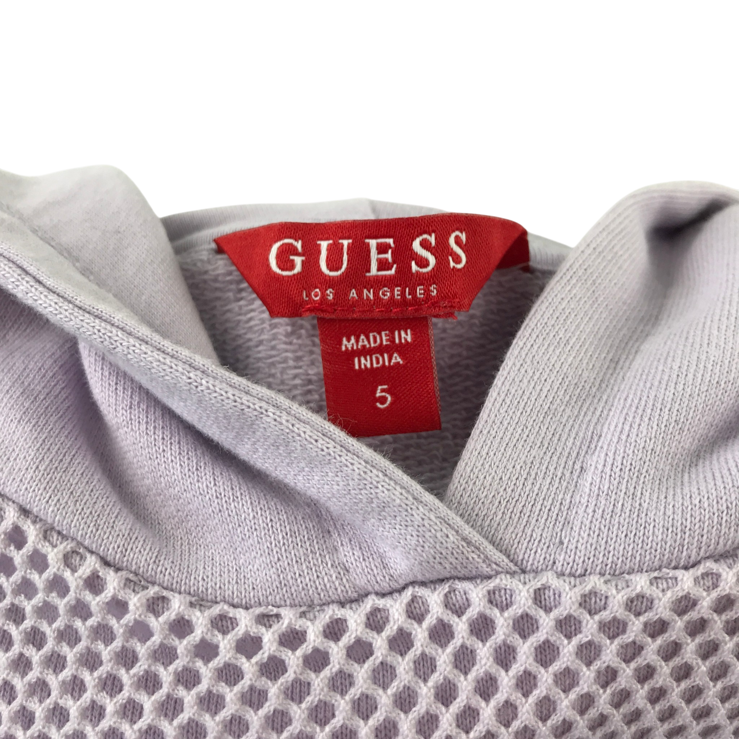 GUESS 5 years purple hoodie