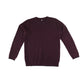 M&S Jumper 11-12 years burgundy crewneck pullover