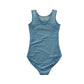 Leotard 9-10 years Light Blue sleeveless with mesh detail on chest