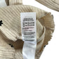 F&F t-shirt 5-6 years beige with black floral print