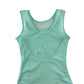 Decathlon Leotard 12 years mint colour sleeveless with mesh detail on chest