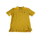 Ralph Lauren polo shirt 10-12 years yellow plain with collar cotton