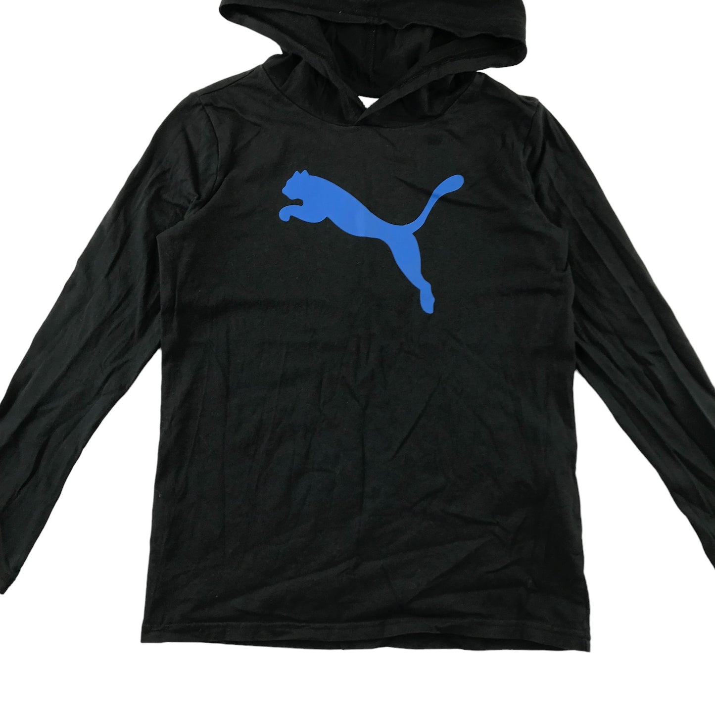 Puma hoodie 7-8 years black thin cotton