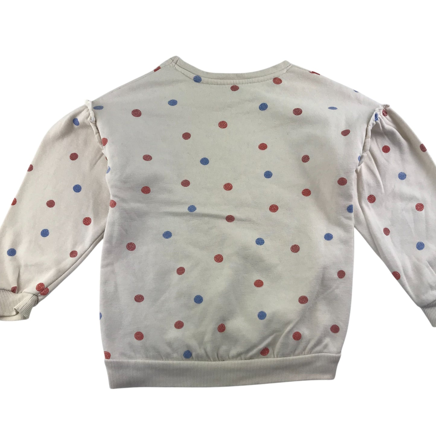 George sweater 5-6 years white polka dot Love Our World