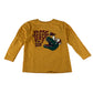 Primark t-shirt 5-6 years yellow graphic print design cotton