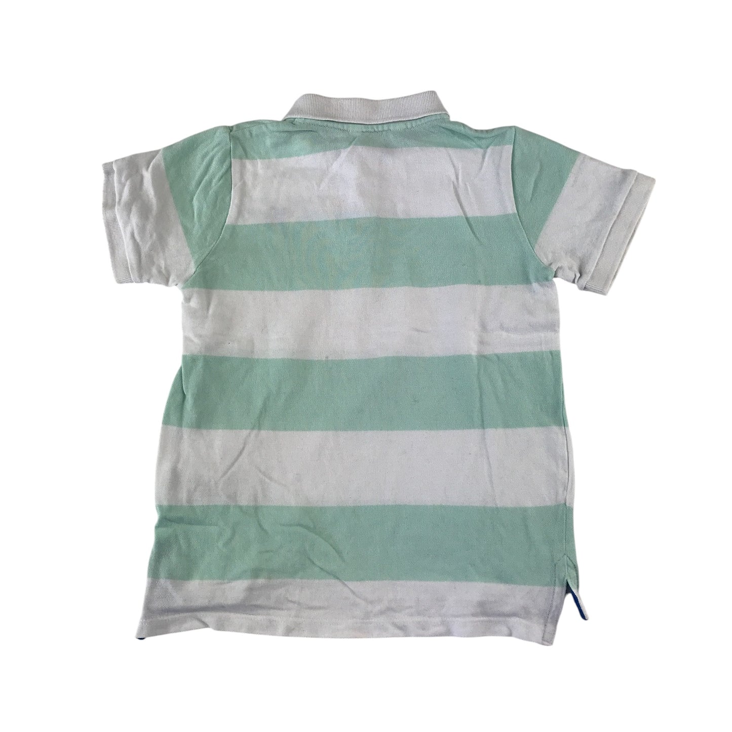 Pep&Co polo shirt 5-6 years blue and white stripy cotton