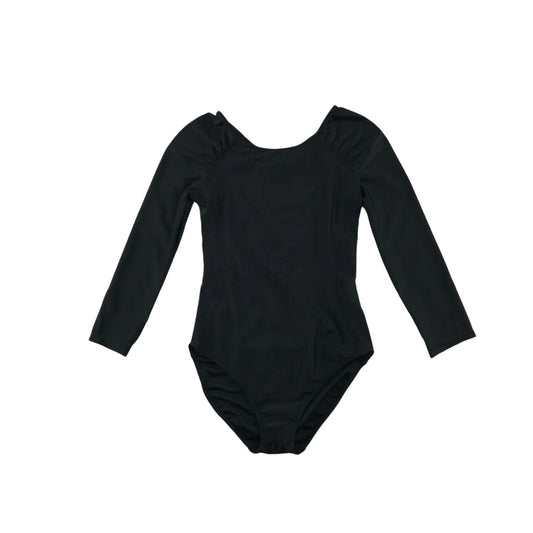 Decathlon Leotard years black long sleeve plain