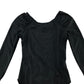 Decathlon Leotard years black long sleeve plain