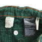H&M trousers 7-8 years khaki green slim fit adjustable waist corduroy cotton
