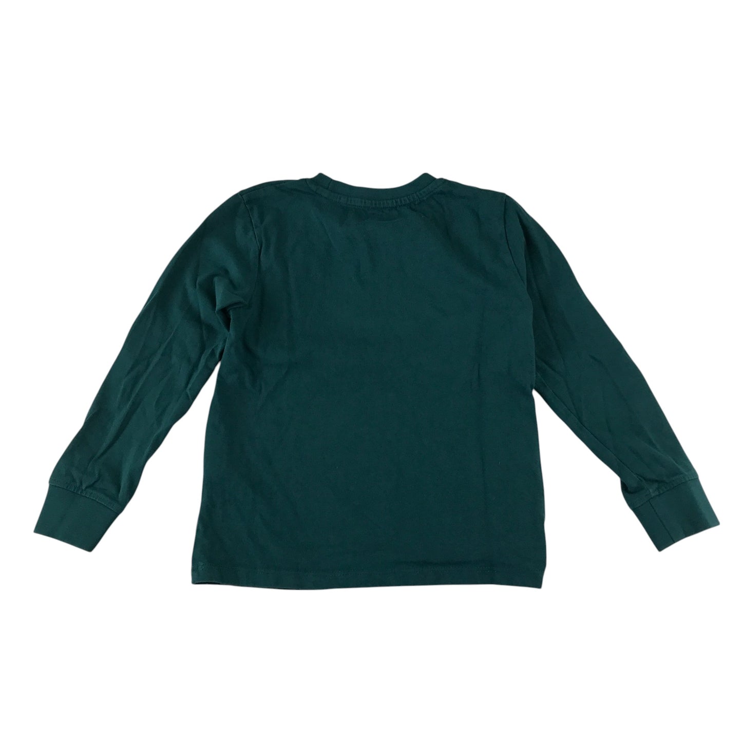 Animal t-shirt 5-6 years green graphic print cotton