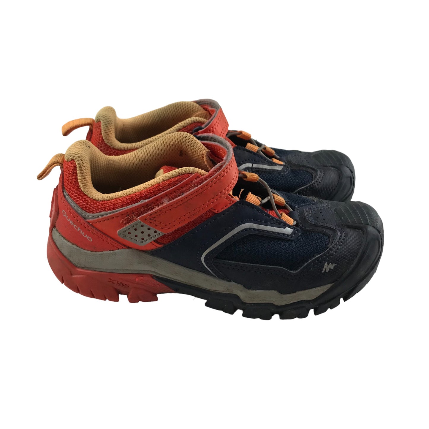 Decathlon Walking Shoes Shoe Size 12 Junior Navy and Orange CrossRock