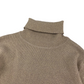 Zara Knitted Turtleneck Age 10 Beige and Golden Sparkly Long Sleeve