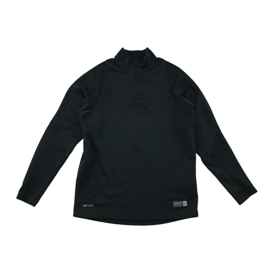 Nike Sports Sweater 8-9 years Black Quarter Zipper