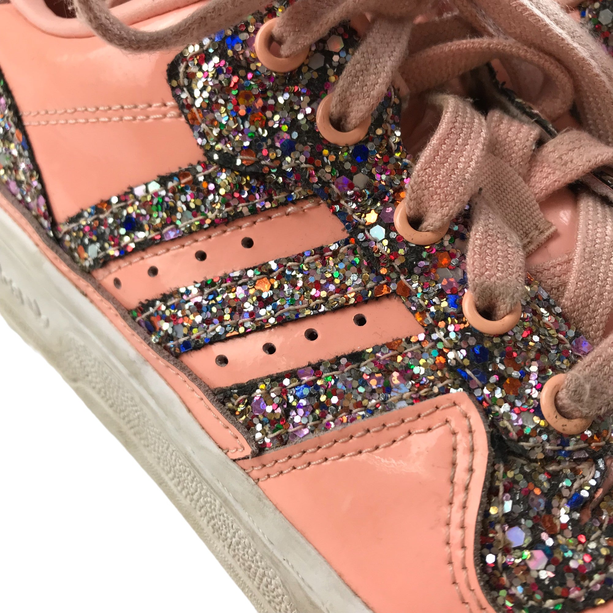 Adidas orders sparkly trainers