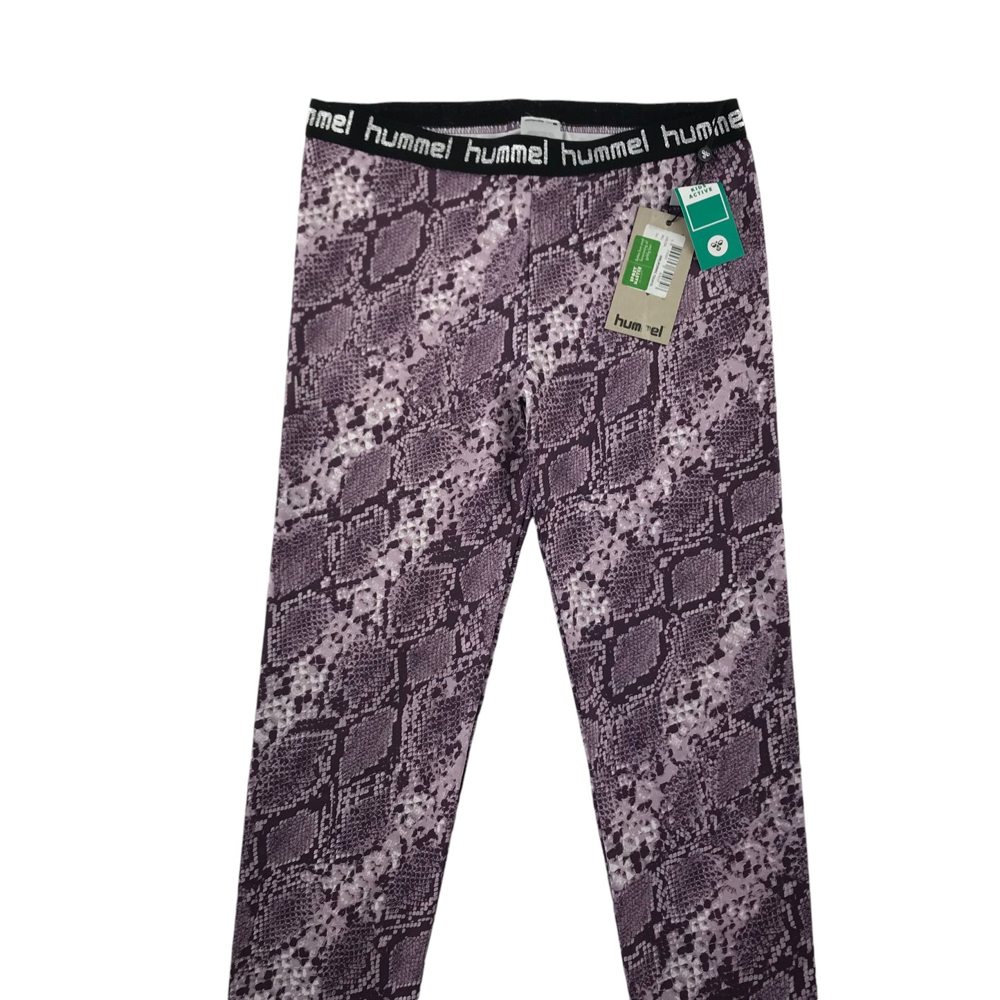 Hummel Sports leggings 15-17 Years Purple Snake Print