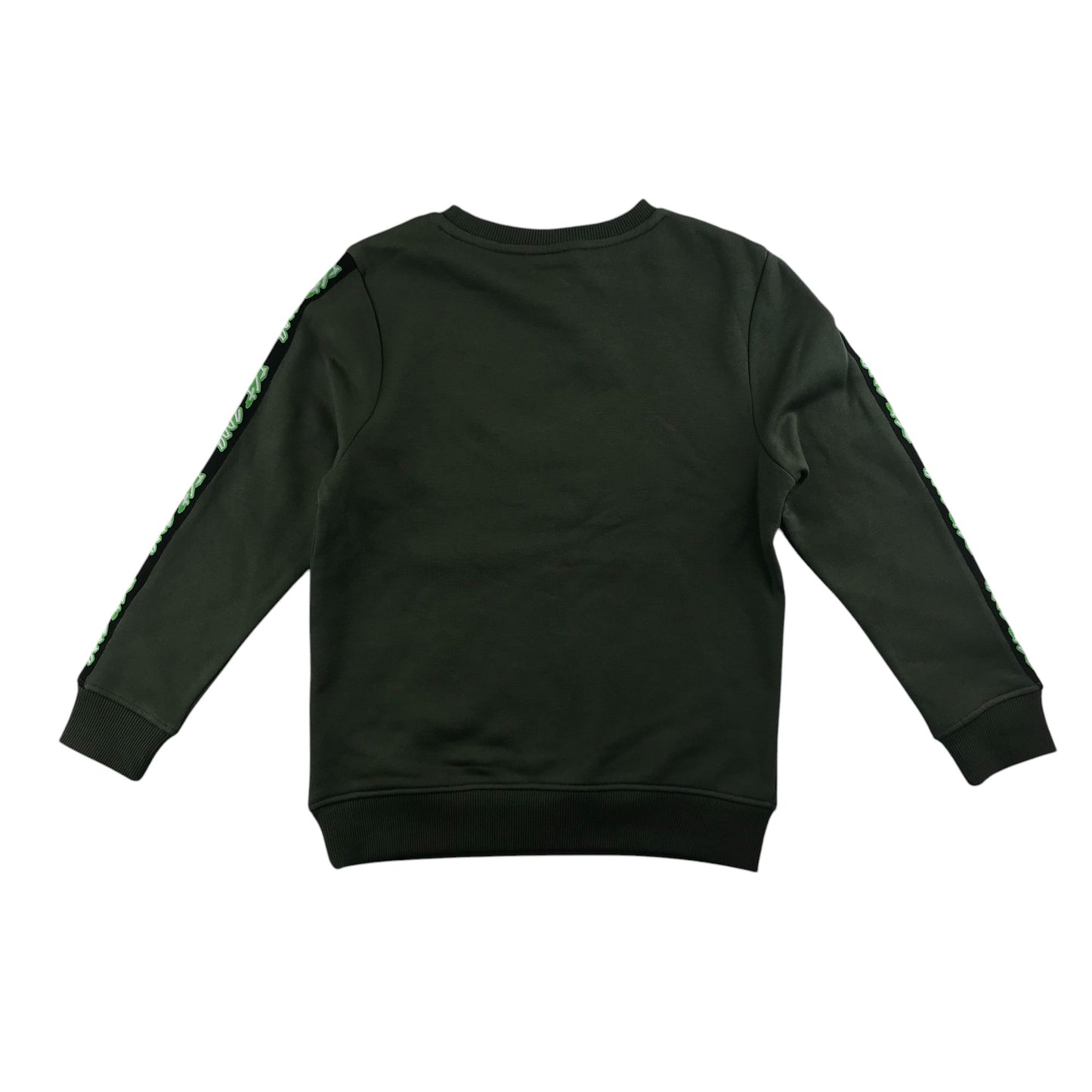 George sweater 7-8 years khaki green Minecraft